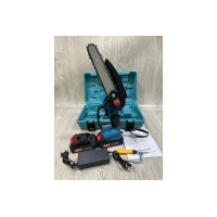 Акумуляторна ланцюгова міні-пилка 6 48V 4Ah Німецька якість, компактна електропила для саду і дерева